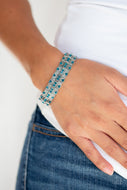 Modern Magnificence - Blue Bracelet Paparazzi