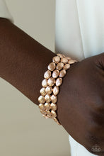 Load image into Gallery viewer, Basic Bliss - Rose Gold Stretchy Bracelet - Shine With Aloha, LLC
