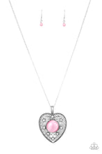 Load image into Gallery viewer, One Heart - Pink Moonstone Neckalce
