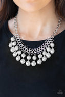 5th Avenue Fleek - White Necklace Paparazzi - Shine With Aloha, LLC