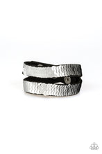 Load image into Gallery viewer, Under The SEQUINS - Silver Double Wrap Bracelet Paparazzi
