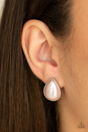 Sheer Enough Pink Post Earrings