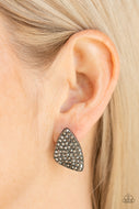 Supreme Sheen - Black Post Earrings