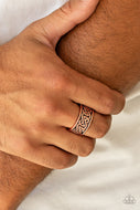 Mythic - Copper Men's Ring Paparazzi