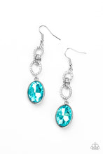 Load image into Gallery viewer, Extra Ice Queen Blue Earrings Paparazzi
