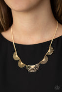 Fanned Out Fashion - Gold - Shine With Aloha, LLC