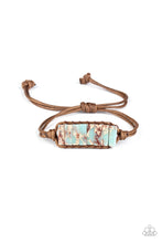 Load image into Gallery viewer, Canyon Warrior - Blue Urban Pull String Bracelet - Shine With Aloha, LLC
