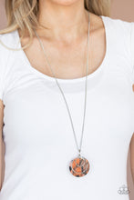 Load image into Gallery viewer, Sahara Equinox Orange Necklace Paparazzi
