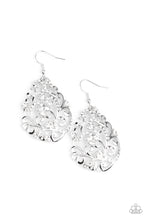 Load image into Gallery viewer, Winter Garden White Earrings Paparazzi
