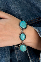 Load image into Gallery viewer, River View - Blue Lobster Clasp Bracelet
