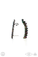 Load image into Gallery viewer, I Think Ice Can - Multi-Color Oil Spill Ear Crawler Earrings Paparazzi

