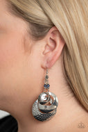 Wanderlust Garden - Multi Hammered Silver Earrings
