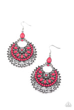 Load image into Gallery viewer, Laguna Leisure Pink Earrings Paparazzio
