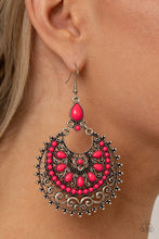 Load image into Gallery viewer, Laguna Leisure Pink Earrings Paparazzio
