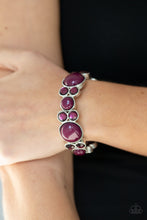 Load image into Gallery viewer, Celestial Escape - Purple Stretchy Bracelet - Shine With Aloha, LLC
