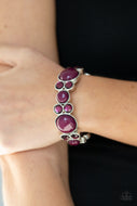 Celestial Escape - Purple Stretchy Bracelet - Shine With Aloha, LLC