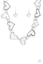 Load image into Gallery viewer, Vintagely Valentine - Silver Choker Necklace

