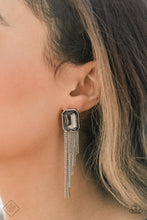 Load image into Gallery viewer, Save for a REIGNy Day - Silver Tassel Earrings
