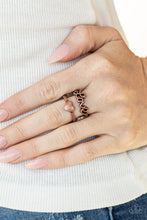 Load image into Gallery viewer, Heartstring Harmony Copper Ring Paparazzi
