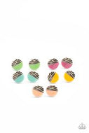 Starlet Shimmer - 5 Pack Multi-Color Metro Stud Earrings