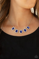 Next Level Luster - Blue Necklace Paparazzi