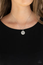 Load image into Gallery viewer, Choose Faith - Silver Inspirational Necklace
