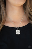 Give Thanks - Silver Inspirational Necklace