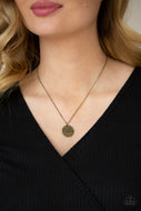 Choose Faith - Brass Necklace Paparazzi