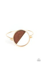 Load image into Gallery viewer, Timber Trade - Gold Hook &amp; Loop Bracelet Paparazzi
