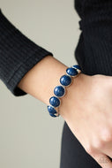 POP, Drop, and Roll - Blue Bracelet Paparazzi