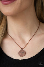 Load image into Gallery viewer, Be Still - Copper Necklace Paparazzi
