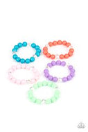 Starlet Shimmer - 5 Pack Multi-Color Stretchy Beaded Bracelet