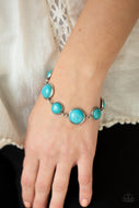 Turn Up The Terra - Blue Crackle Bracelet