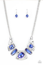 Load image into Gallery viewer, Futuristic Fashionista - Blue Necklace Paparazzi
