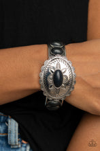 Load image into Gallery viewer, Canyon Heirloom - Black Cuff Bracelet Paparazzi
