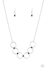 Load image into Gallery viewer, Regal Society Purple Necklace Paparazzi
