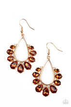 Load image into Gallery viewer, Two Can Play That Game - Brown Earrings Paparazzi
