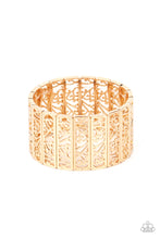 Load image into Gallery viewer, Ornate Orchards - Gold Bracelet Paparazzi
