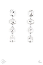 Load image into Gallery viewer, Cosmic Heiress - White Diamond Earrings Paparazzi

