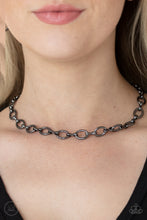 Load image into Gallery viewer, Craveable Couture - Black Choker Necklace Paparazzi
