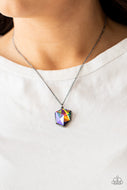 Stellar Serenity - Multi-Color Oil Spill Necklace Paparazzi