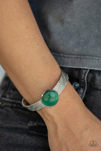 Load image into Gallery viewer, Mystical Magic - Green Cuff Bracelet - Paparazzi
