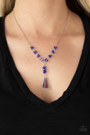 Olympian Oracle - Blue Oil Spill Necklace Paparazzi