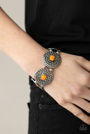 Prismatic Prowl - Orange Stretchy Bracelet Paparazzi