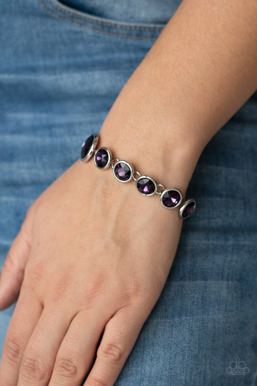 Lustrous Luminosity - Purple Bracelet Paparazzi