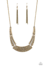 Load image into Gallery viewer, Stick To The ARTIFACTS - Brass Necklace Paparazzi
