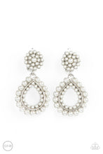Load image into Gallery viewer, Discerning Droplets - White Earrings Paparazzi
