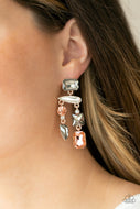 Hazard Pay - Multi Color Earrings Paparazzi