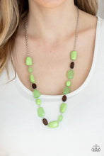 Load image into Gallery viewer, Meadow Escape - Green Necklace Paparazzi
