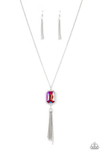 Load image into Gallery viewer, Blissed Out Opulence - Pink Iridescent Necklace Paparazzi
